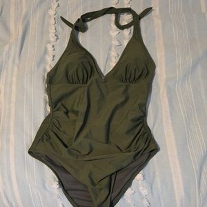 NWOT Olive Green Swimsuit